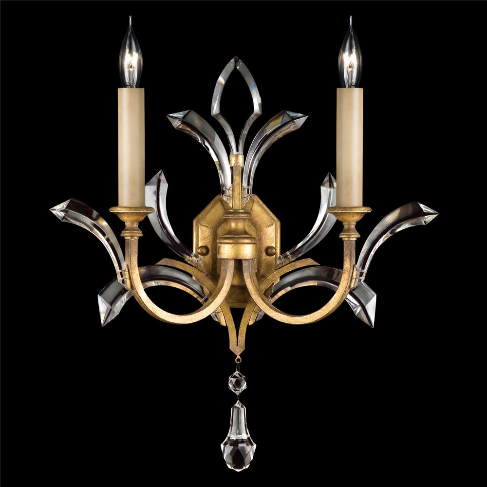 Fine Art Lamps 761350ST Beveled Arcs 22" Sconce in Gold