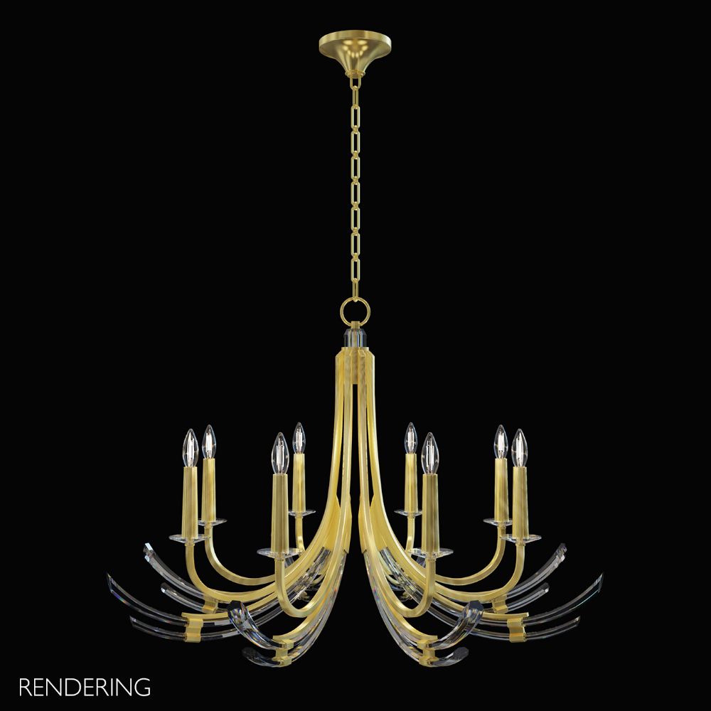 Fine Art Lamps 782140-2ST Trevi 39.5" Round Chandelier in Gold