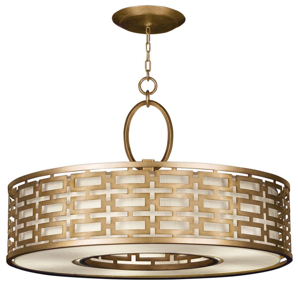 Fine Art Lamps 787640-2GU Allegretto 40" Round Pendant in Gold