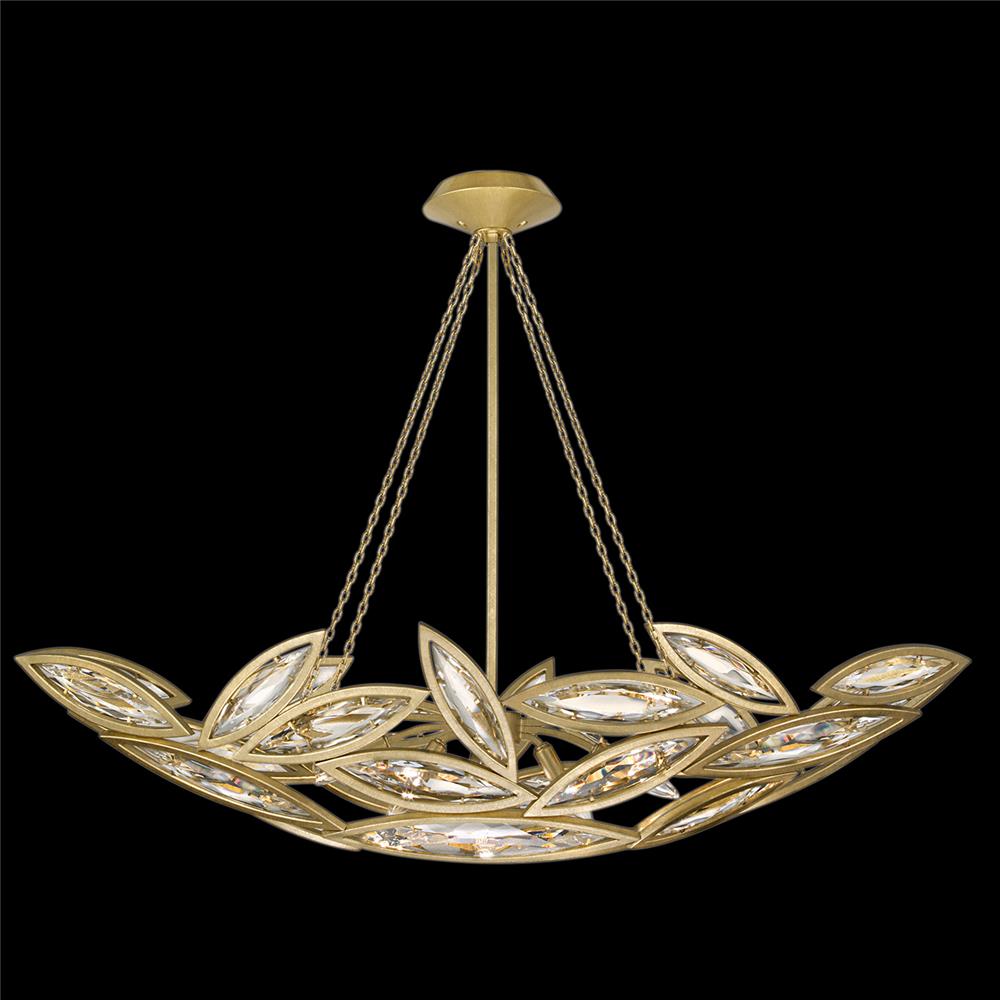 Fine Art Lamps 849640-22ST Marquise 50" Oblong Pendant in Gold