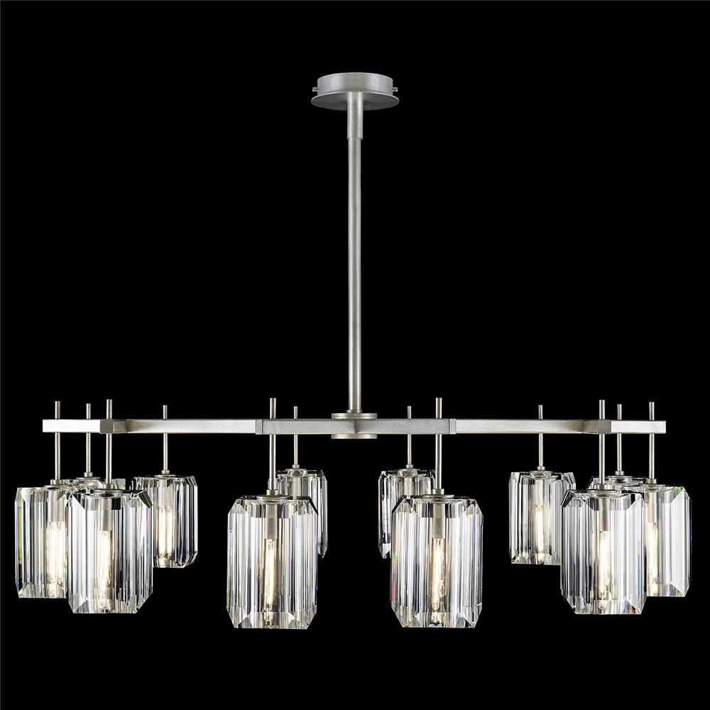Fine Art Lamps 875140-1ST Monceau 52.5" Round Chandelier in Silver