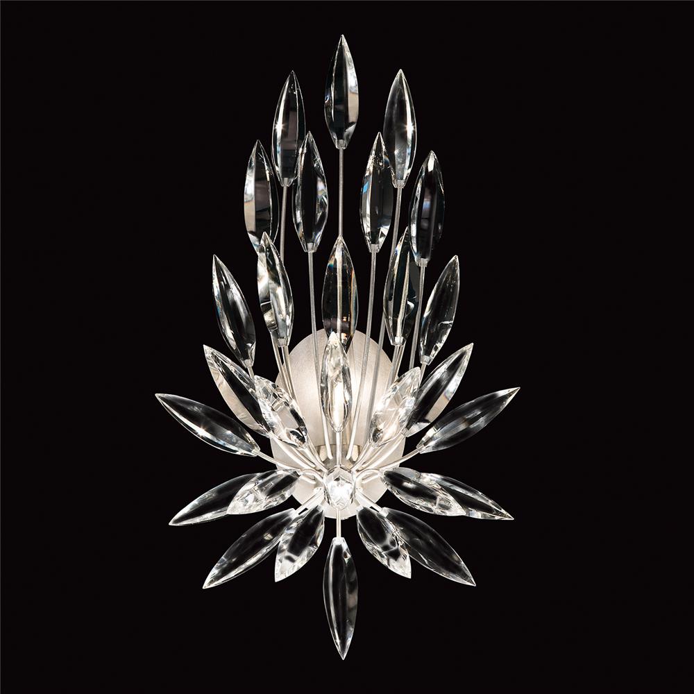 Fine Art Lamps 881850ST Lily Buds 22" Sconce in Silver