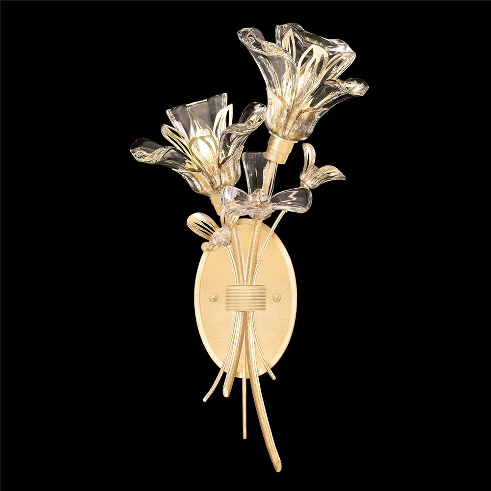 Fine Art Lamps 915750-2ST Azu 19.5" Sconce in Gold Leaf
