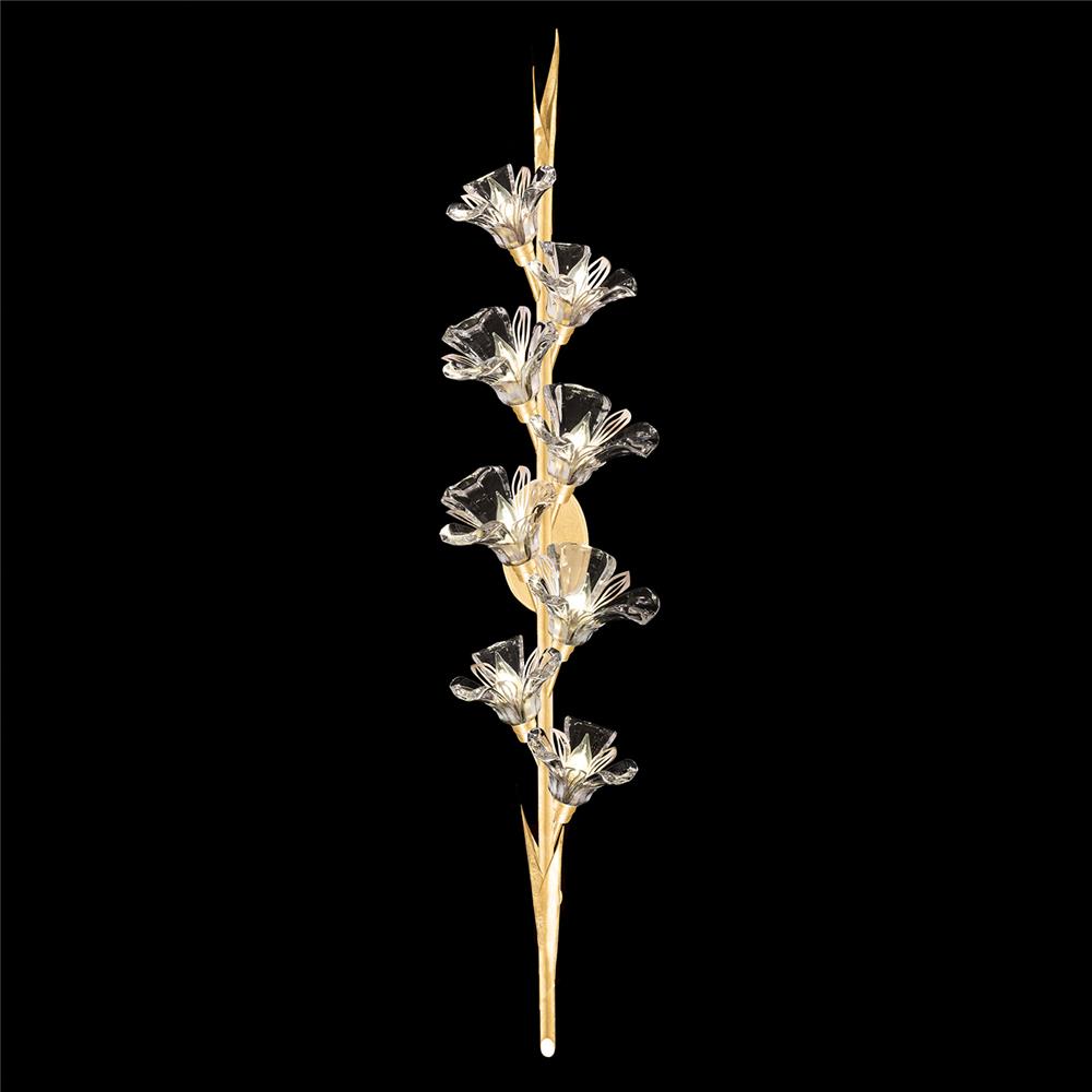 Fine Art Lamps 918450-2ST Azu 52.5" Sconce in Gold Leaf