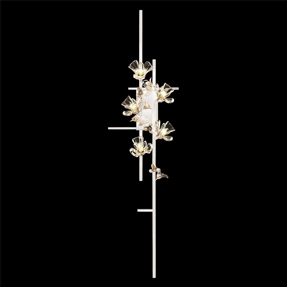 Fine Art Lamps 918850-3ST Azu 64" Sconce in White