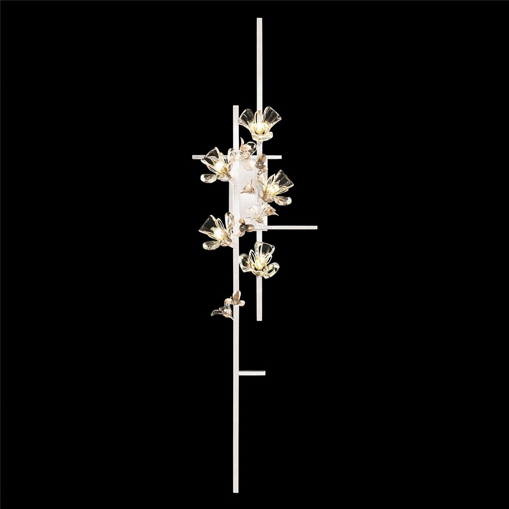 Fine Art Lamps 918950-3ST Azu 64" Sconce in White