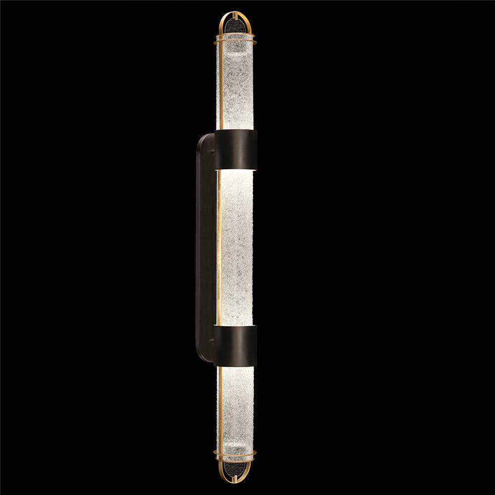 Fine Art Lamps 925850-21ST Bond 60" Sconce in Black/Gold