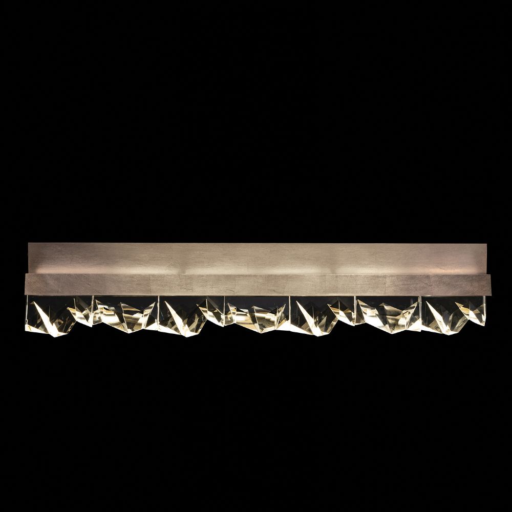 Fine Art Handcrafted Lighting 927750-3ST Strata 42.5"  Sconce in Ombré Bronze with Champagne Gold Undertones