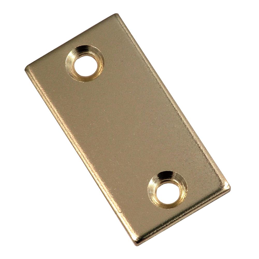 First Watch Security 1190 Filler Plate Polished Brass Finish