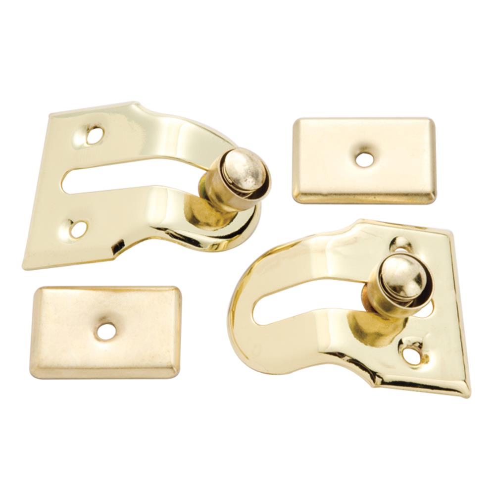 First Watch Security 1430 Window Vent Lock Polished Brass Finish