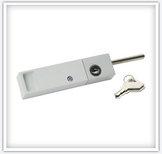 First Watch Security 5141 Keyed Patio Door Lock w/Rotating Bolt