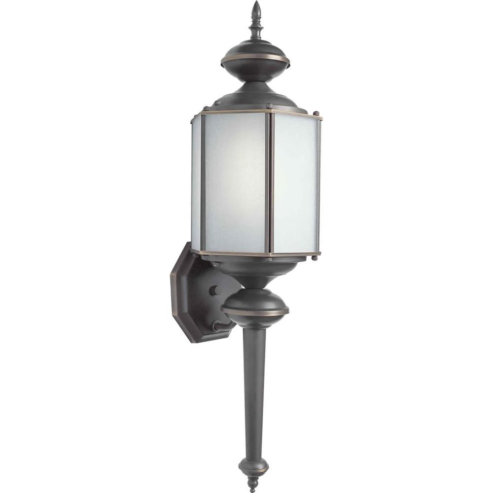 Forte Lighting 10021-01-14 1 LT FL Outdoor Lantern in Royal Bronze