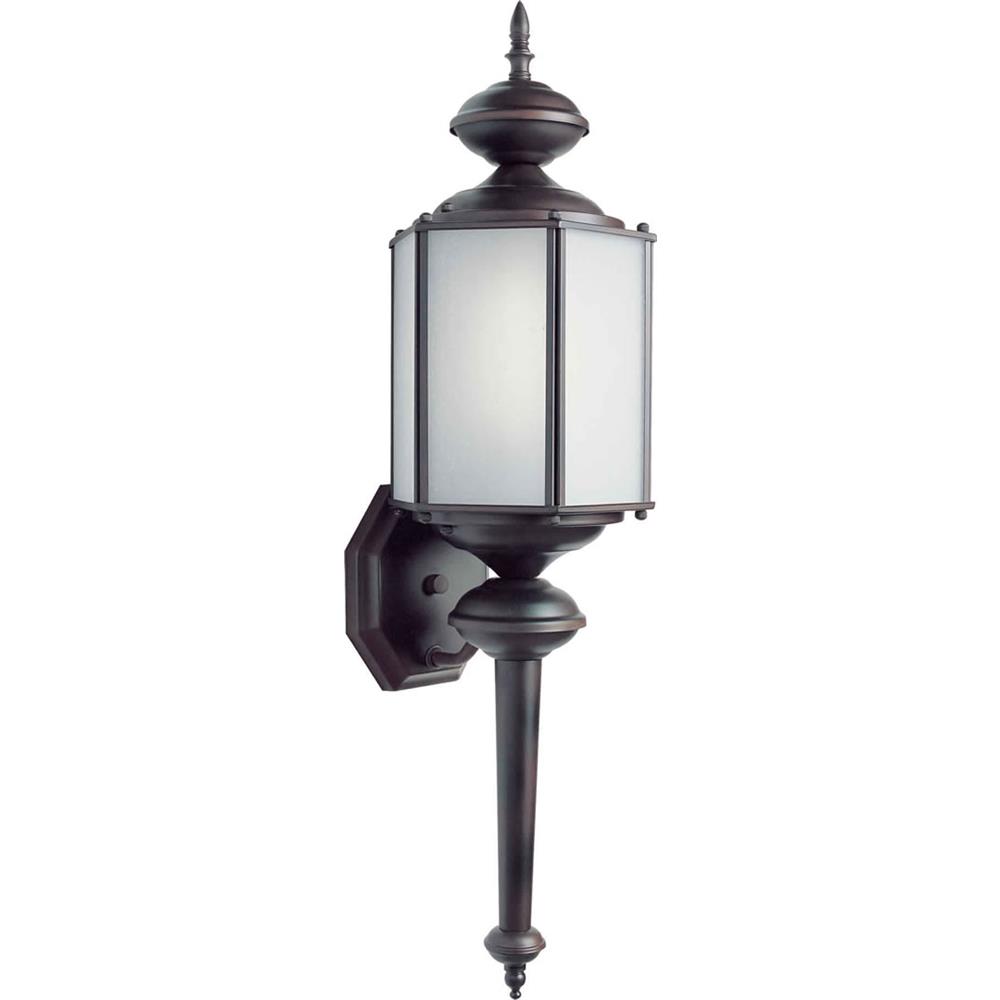 Forte Lighting 10021-01-32 1 LT FL Outdoor Lantern in Antique Bronze