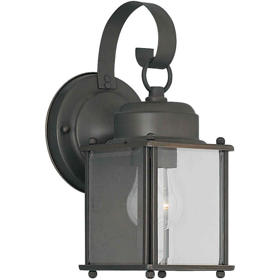 Forte Lighting 1047-01-14 1 LT Outdoor Lantern in Royal Bronze