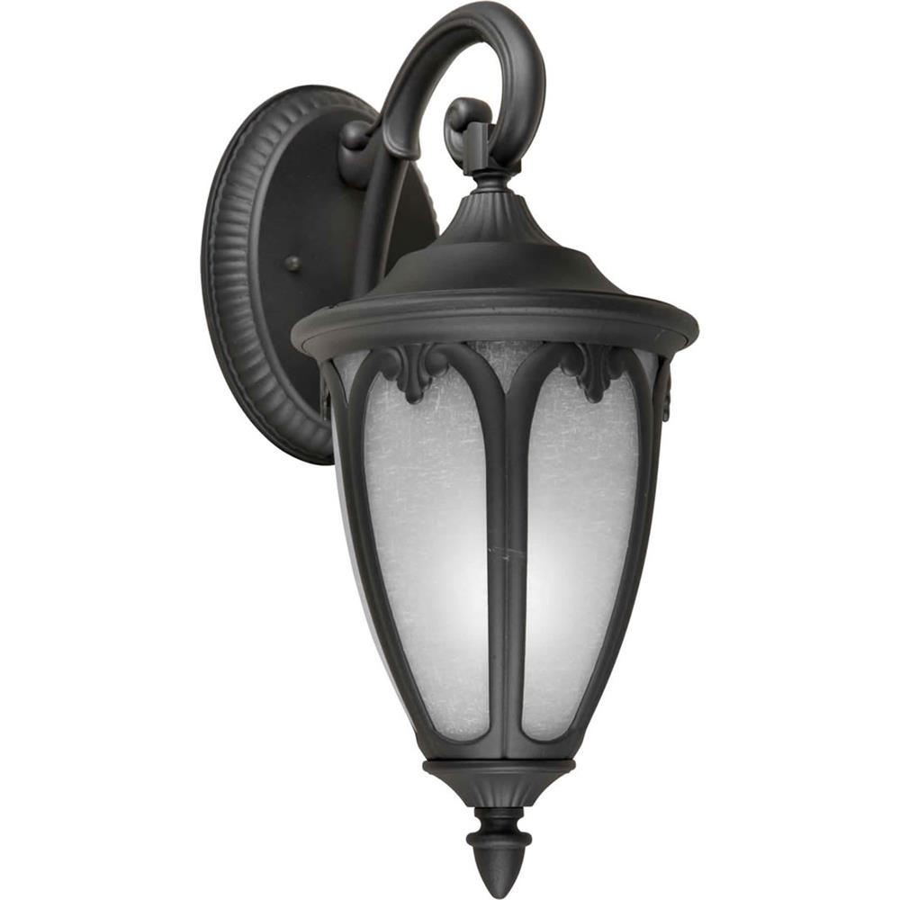 Forte Lighting 17049-01-04 1 LT FL Cast Al Outdoor Lantern in Black
