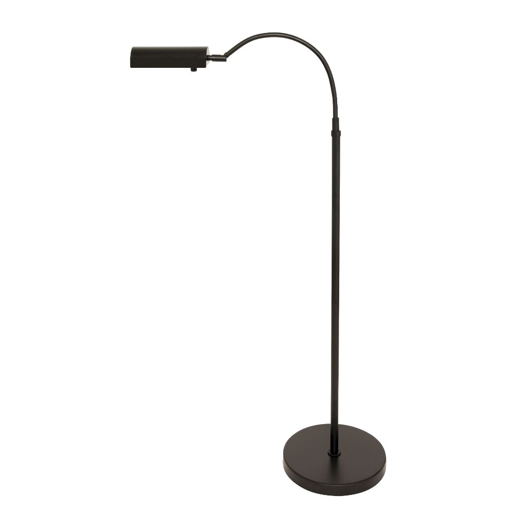Framburg L1600 BLK 1-light Chestnut Black Floor Lamp