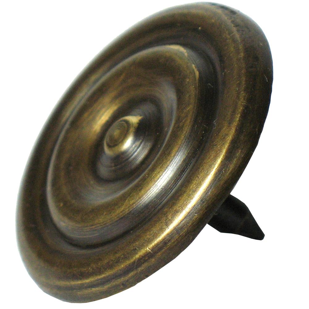 Gado Gado HCL1146 Medium round double ring brass clavo