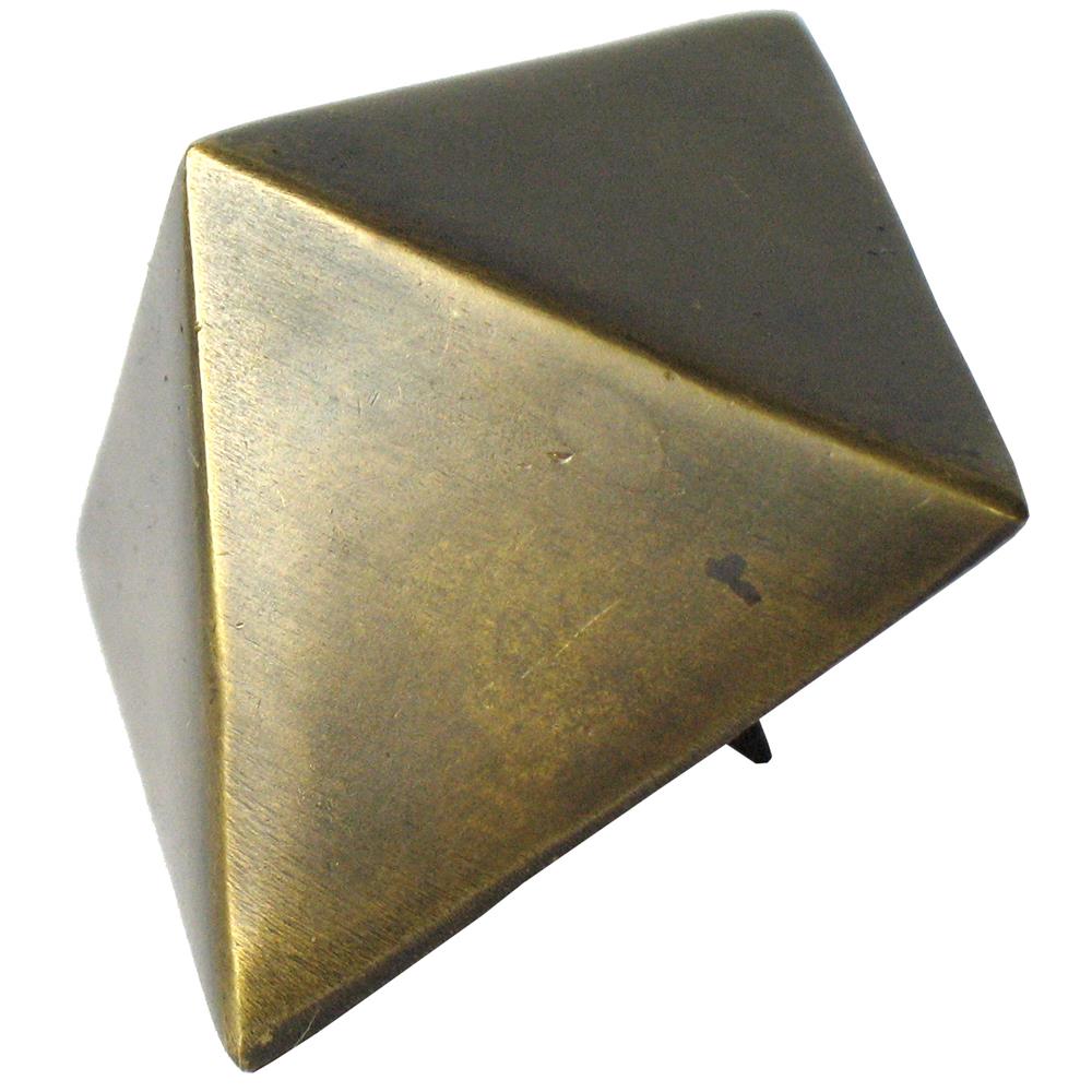 Gado Gado HCL1206 Pyramid brass clavo, 4-sided