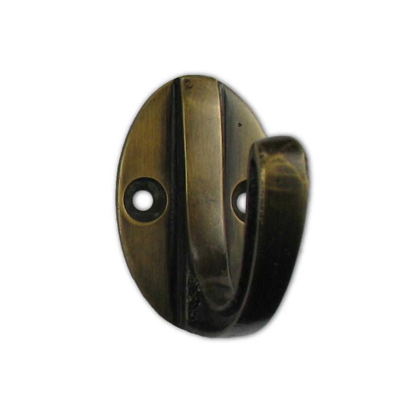 Gado Gado HHK7084 Oval Back Carved-Side Hook