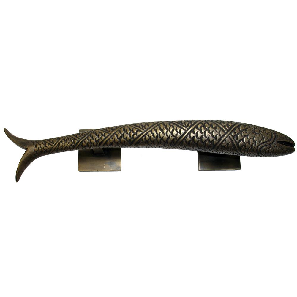 Gado Gado HPU7029L Left Carved Fish Pull