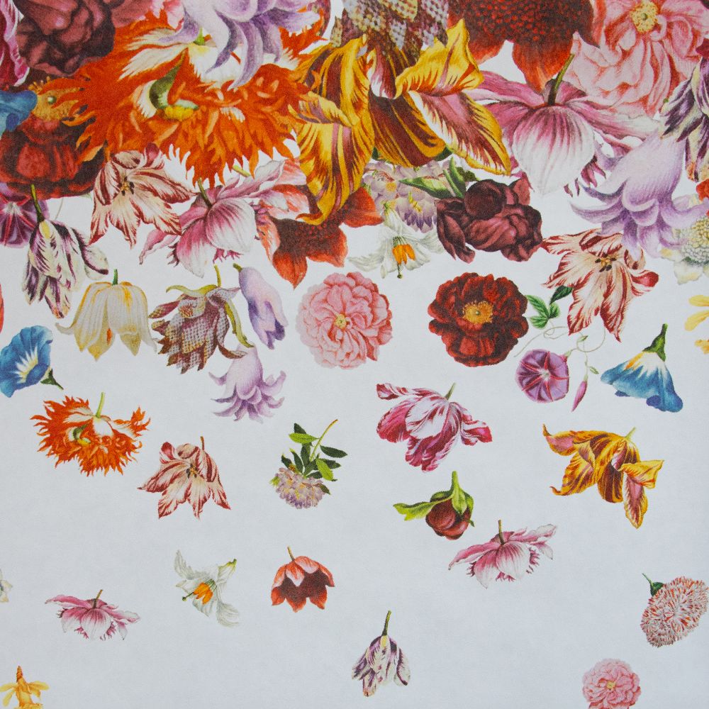 Galerie 18003 Flower Rain Wallpaper in Coconut