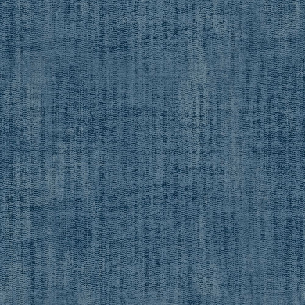 Galerie 18586 Textured Plain Wallpaper in Blue