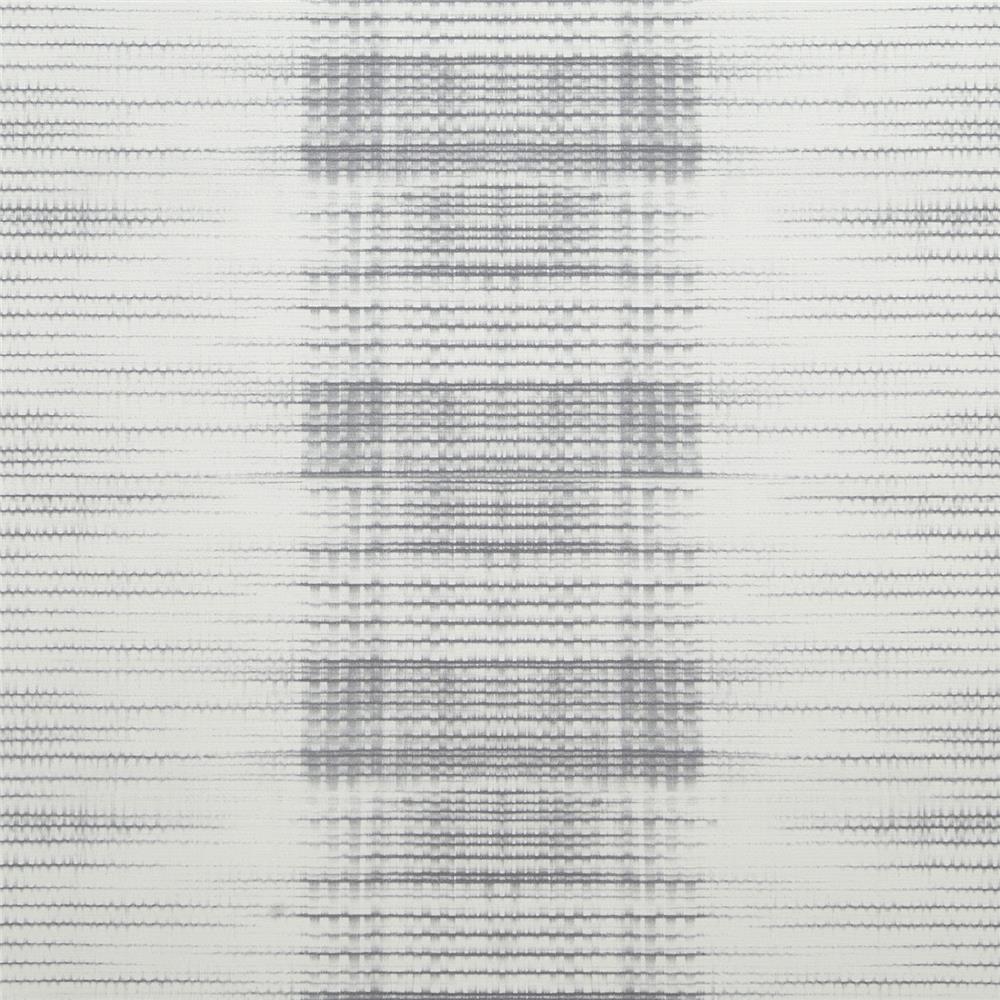 Galerie 218951 Rise & Shine White/anthracite Weaving Wallpaper