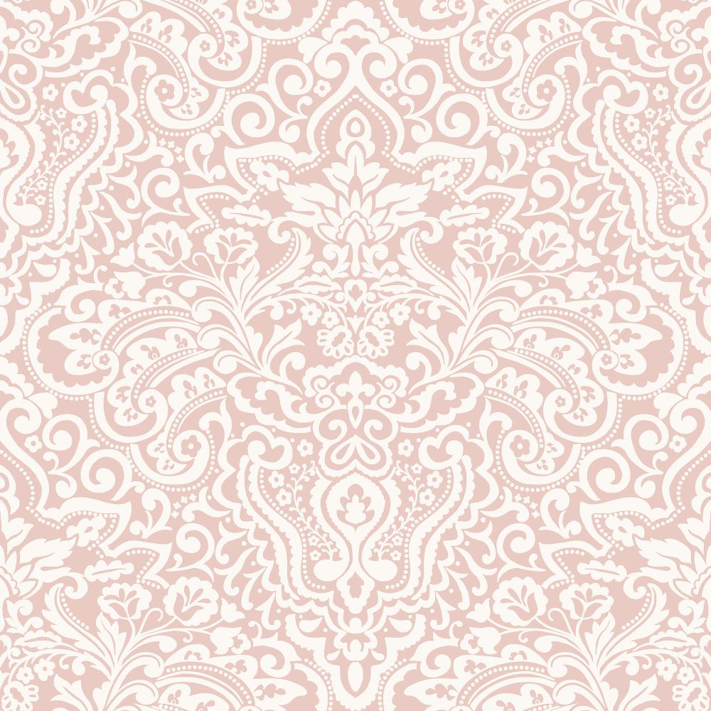 Galerie 23654 Damasco Wallpaper In Rosa