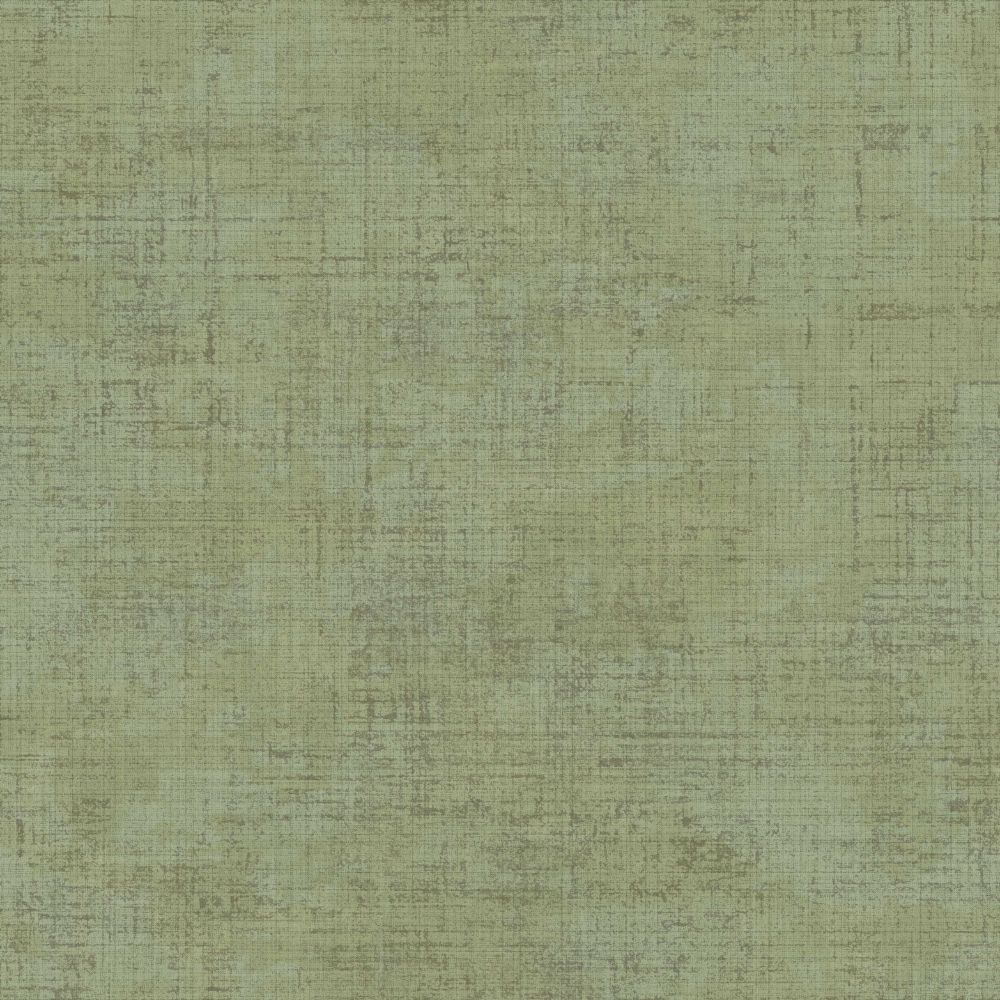 Galerie 24445 Plain Texture Wallpaper in Green