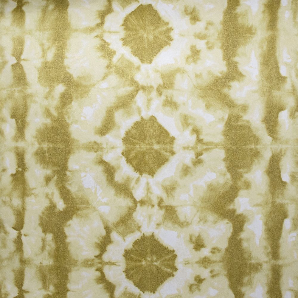 Galerie 26789 Batik Wallpaper in Green Gold