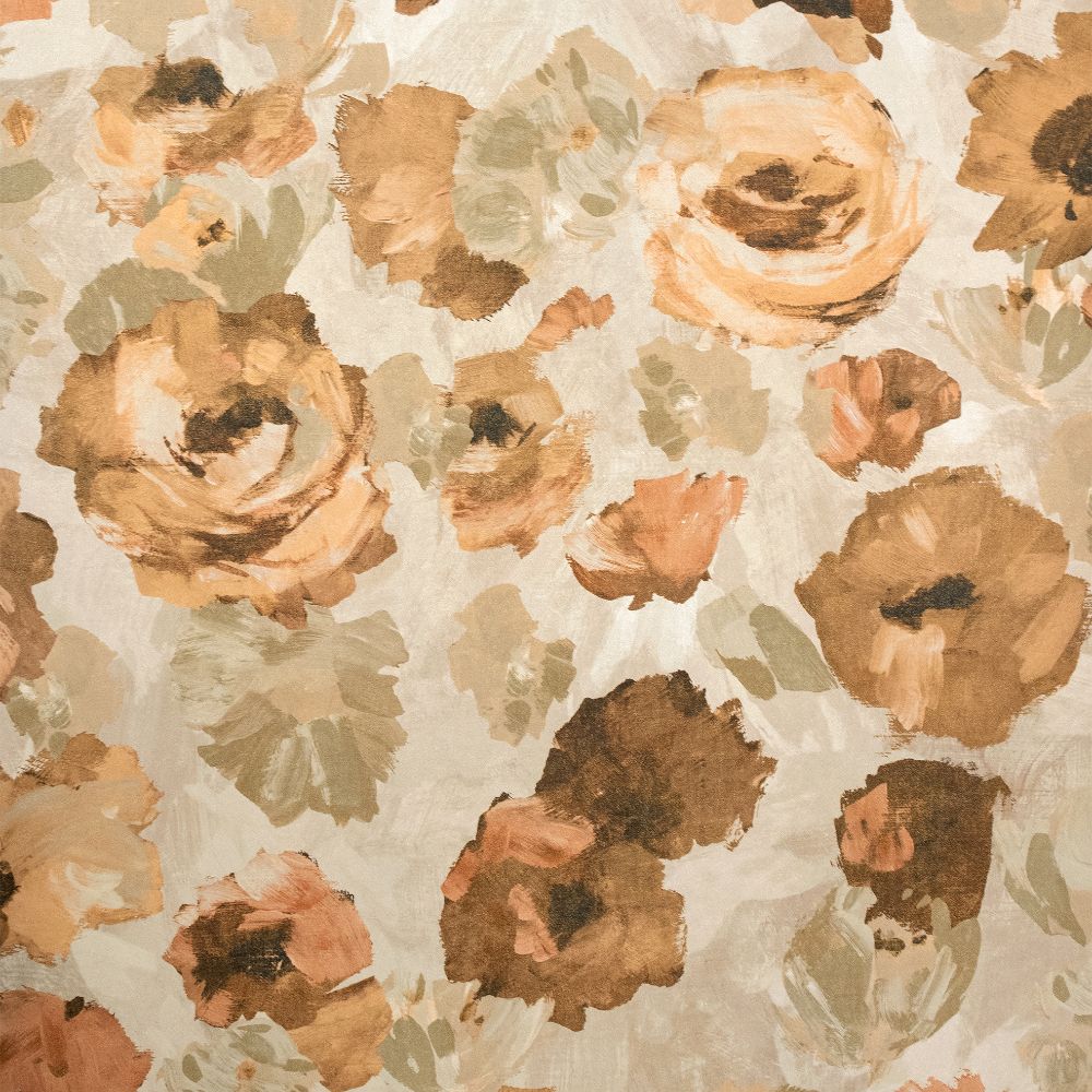 Galerie GH26901-23 Paeonia Wallpaper in Mandarine Beige 