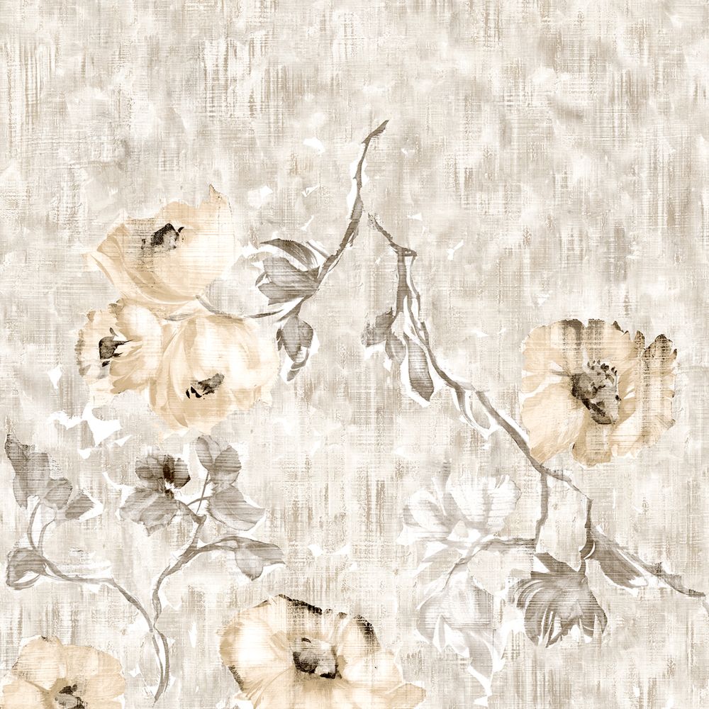 Galerie GH26964-23 Petunia Twinwall Mural in Apricot Greyish 