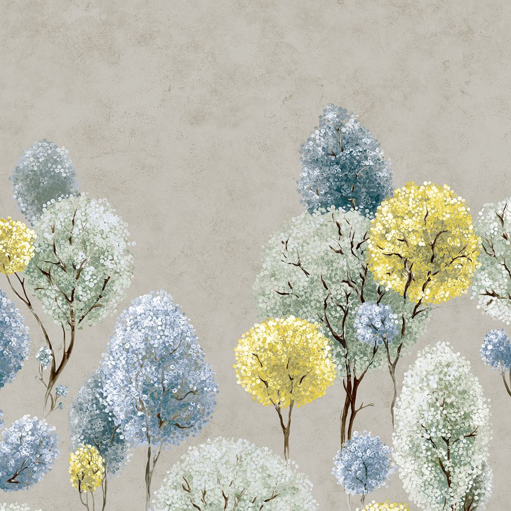 Galerie GH26967-23 Tilia Twinwall Mural in Citron Stone 