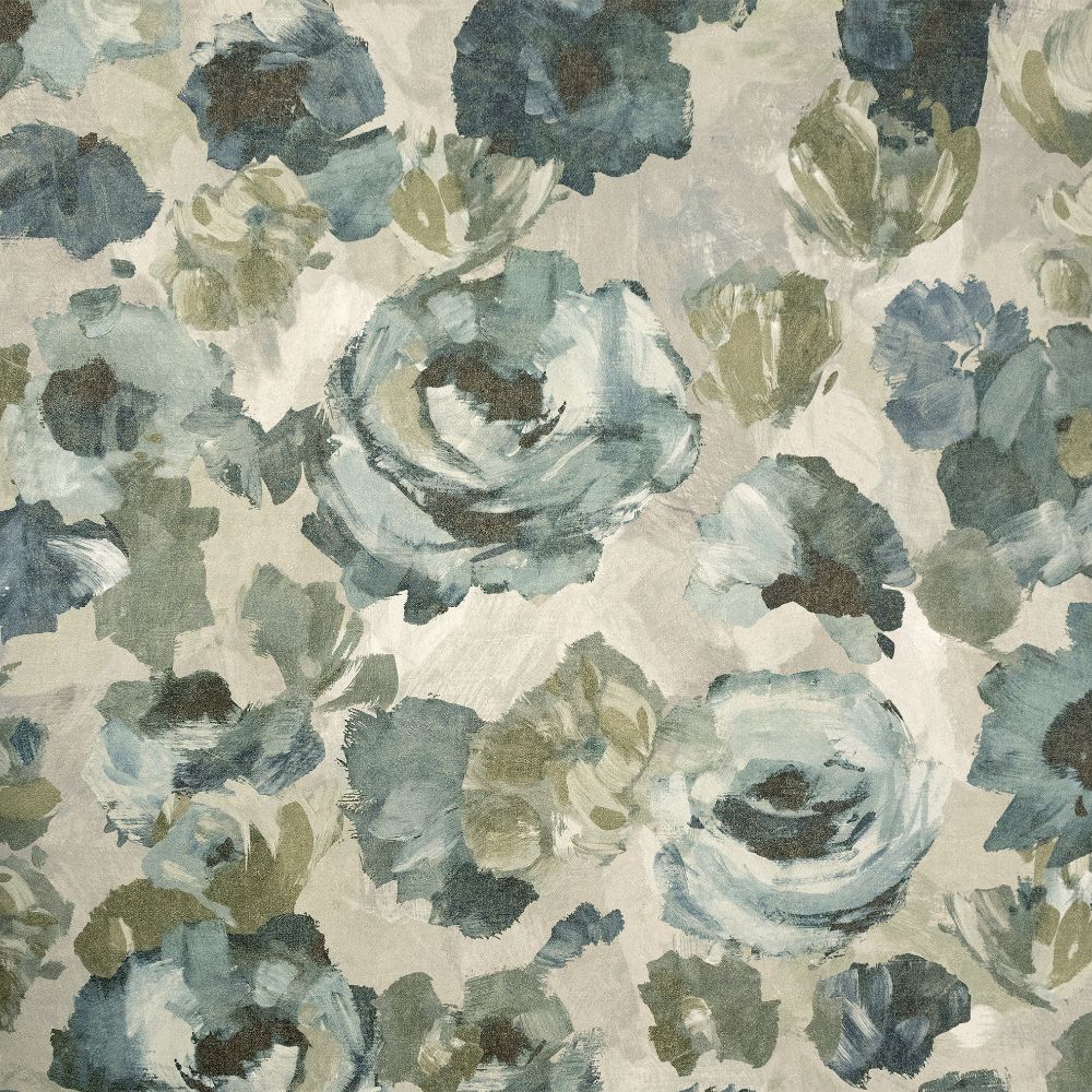Galerie GH26982-23 Paeonia Wallpaper in Smaragd Grey 