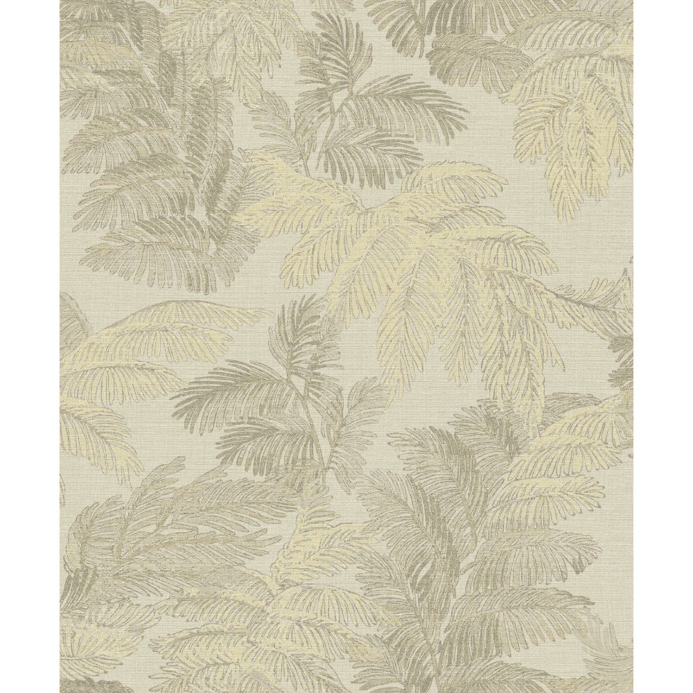 Galerie 28813 Tree Leaf Wallpaper in Beige