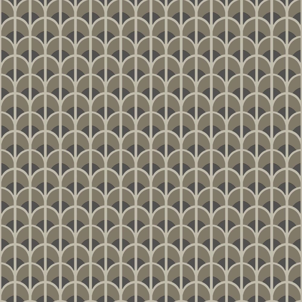 Galerie 28867 Geometric Wallpaper in Bronze Brown