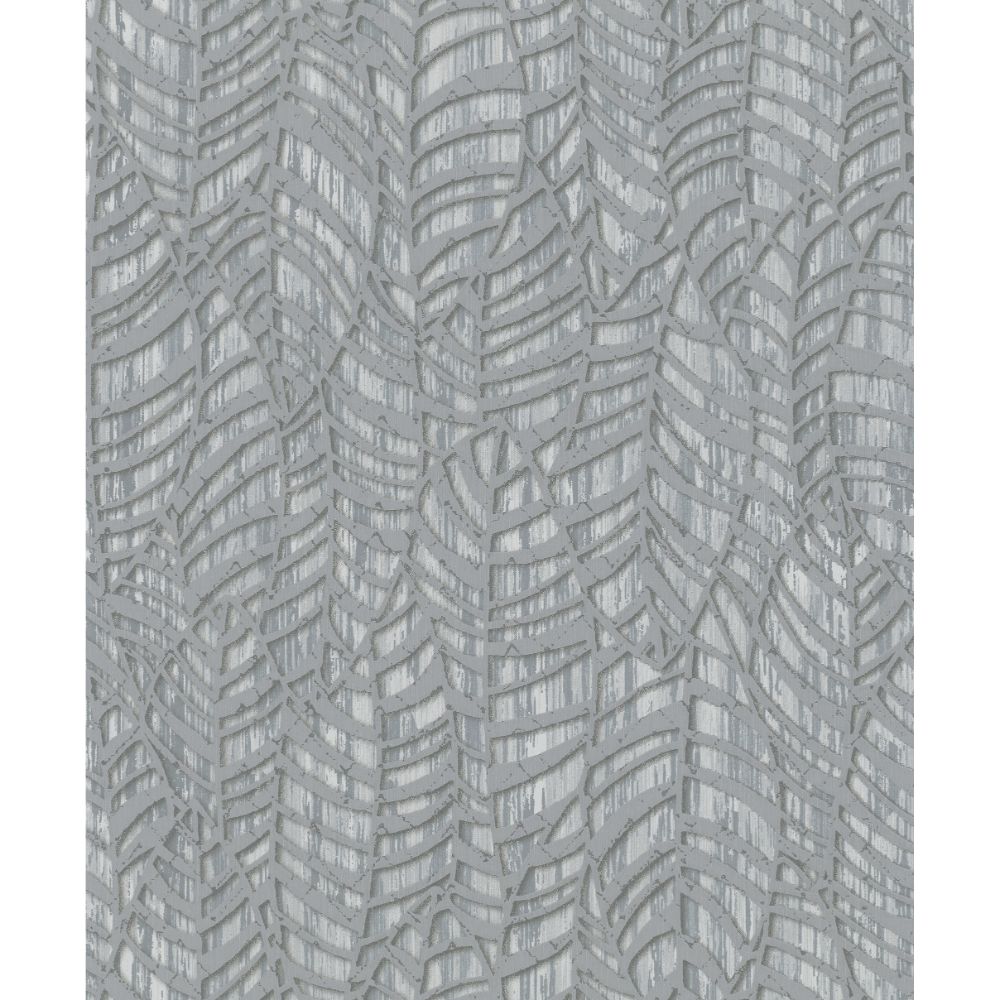Galerie 32974 Leaves Wallpaper in Grey