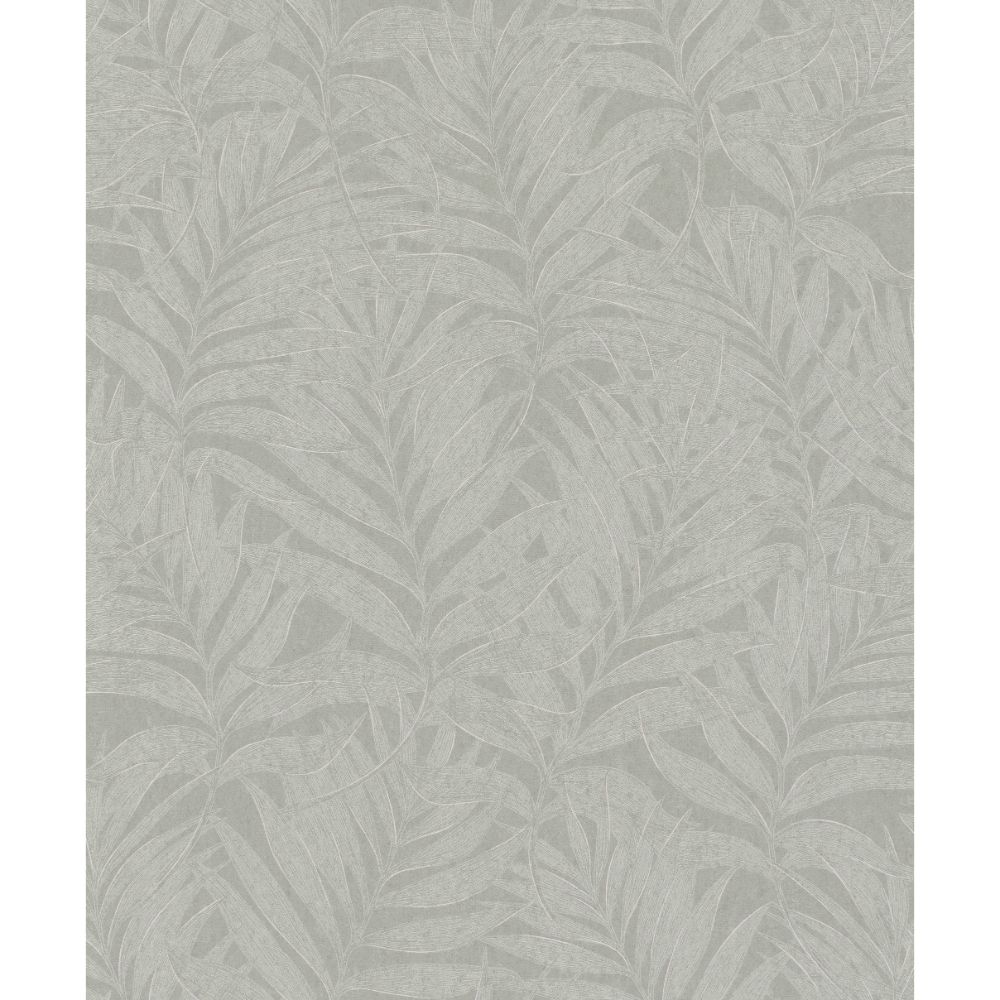 Galerie 34004 Botanical Wallpaper in white, greige