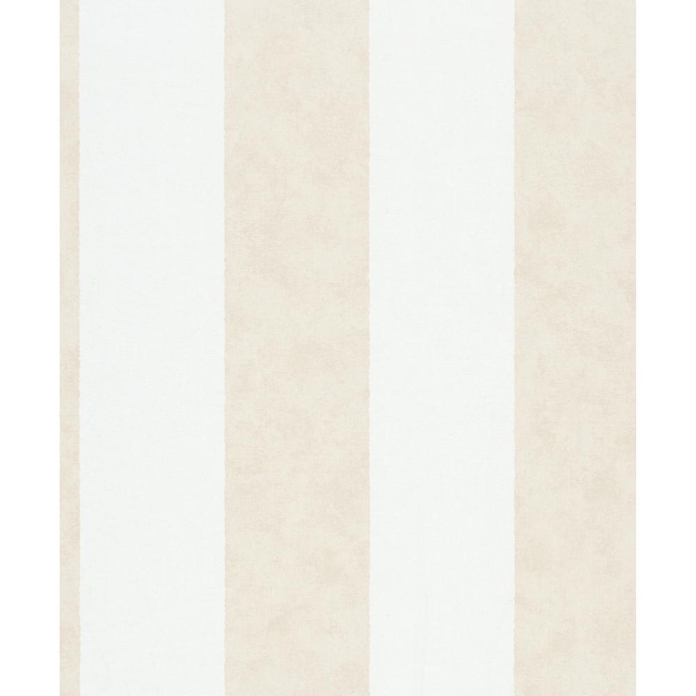 Galerie 34413 Thick Stripe Wallpaper in Beige