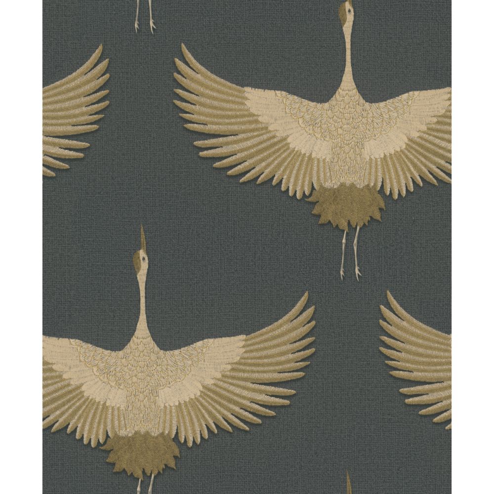 Galerie 34532 Stork Wallpaper in Gold
