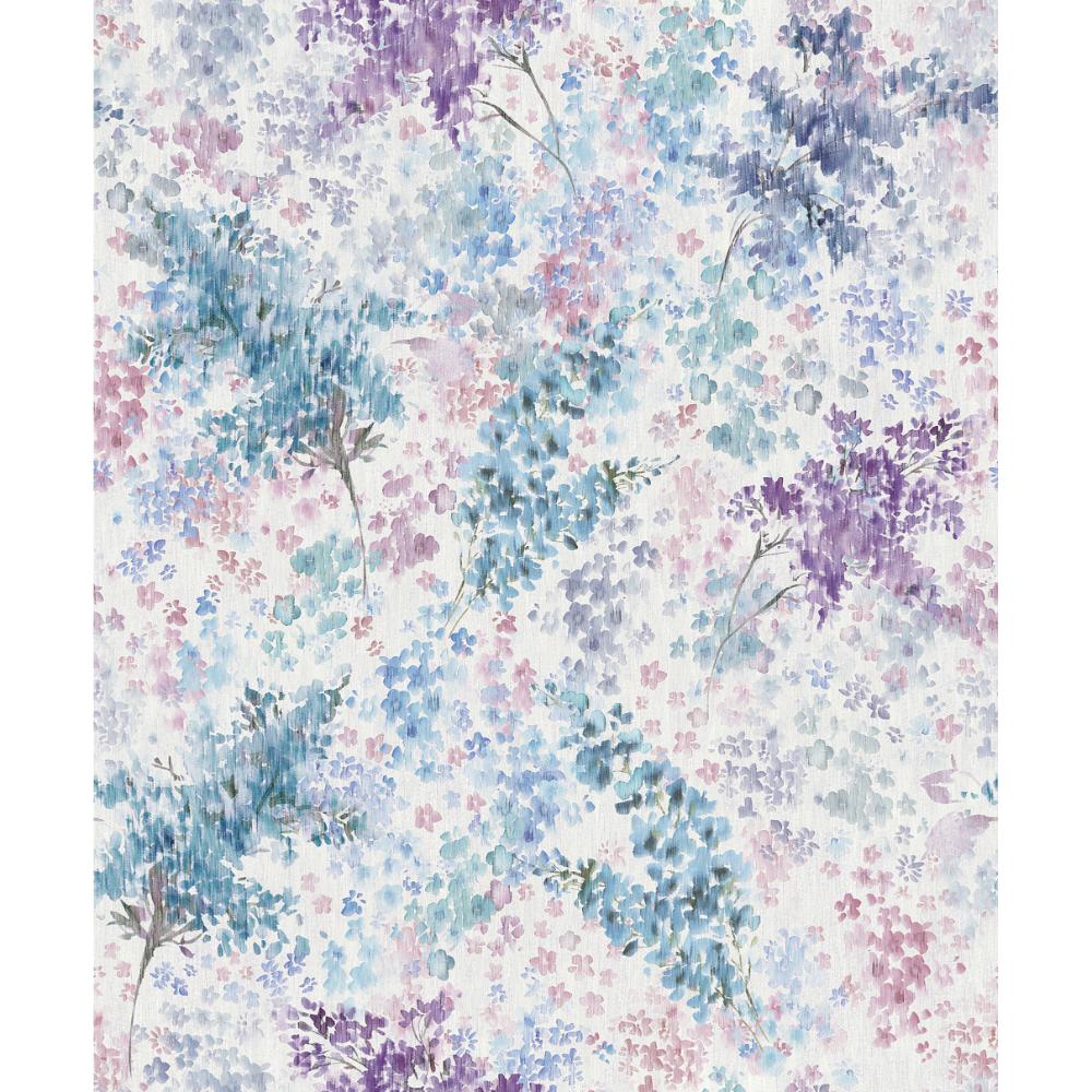 Galerie 47450 Soft Foliage Wallpaper in Purple Lilac