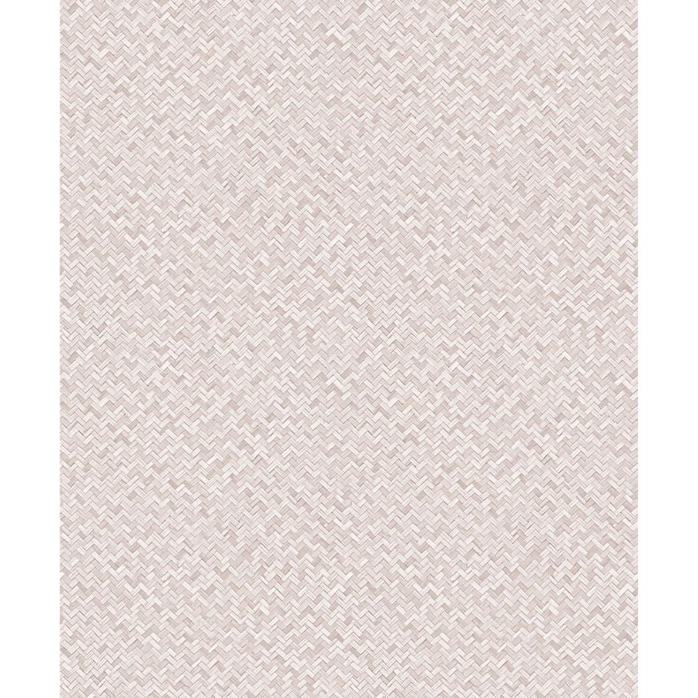 Galerie 47482 Herringbone Weave Wallpaper in Pink