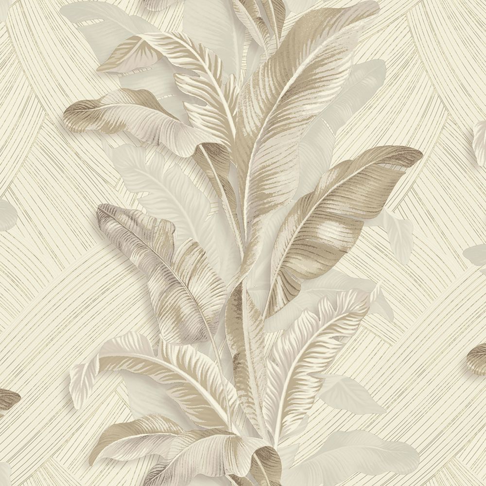 Galerie 49300 Palma Wallpaper in Cream, Beige