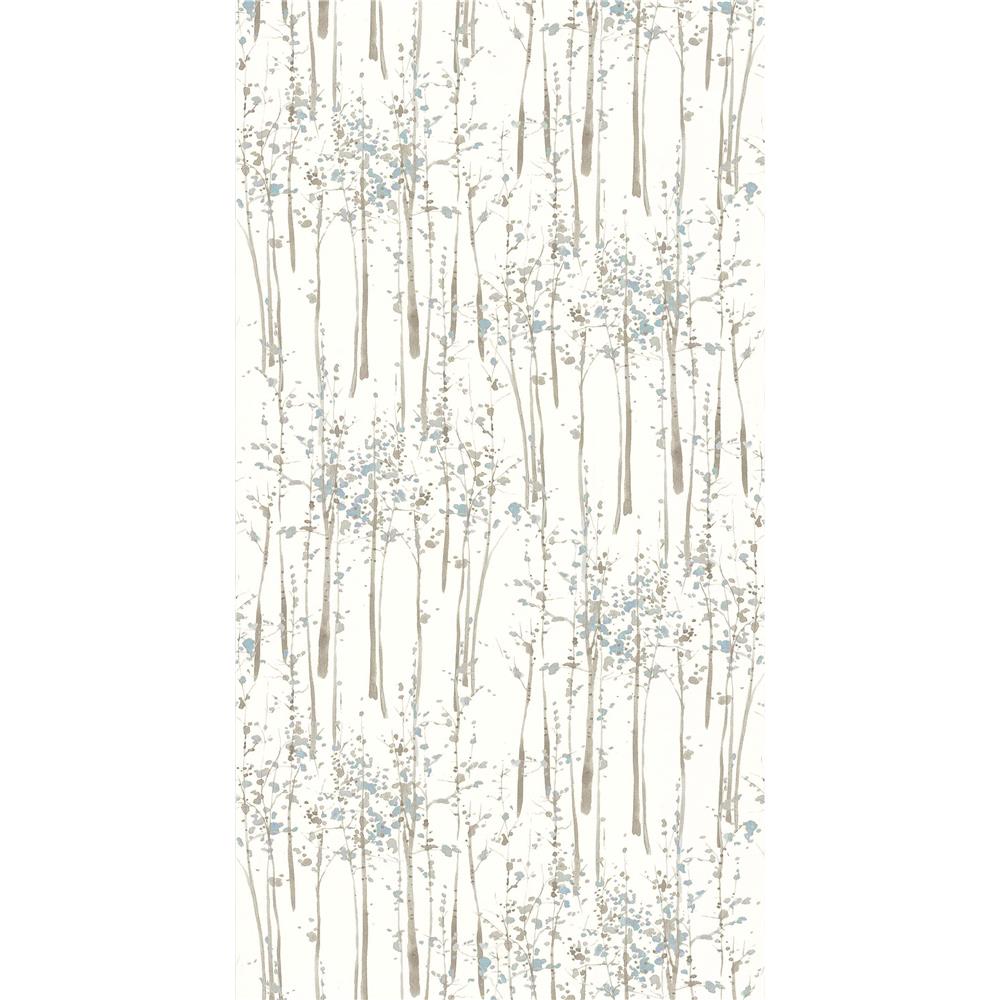 Galerie 51142801 Skandinavia Grey Blue Skandi Trees Wallpaper