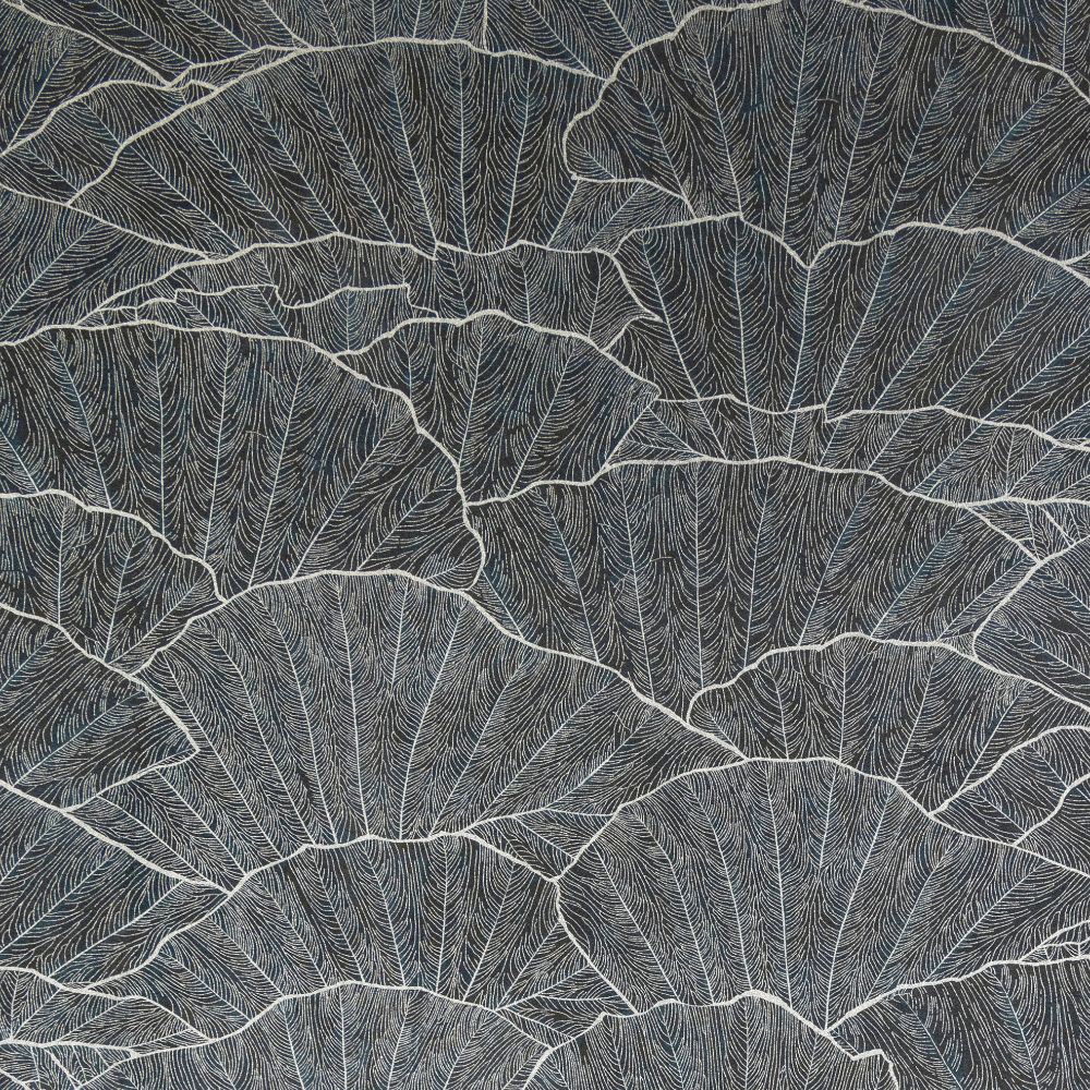Galerie GH65005-23 Seashell Wallpaper in Black Blue