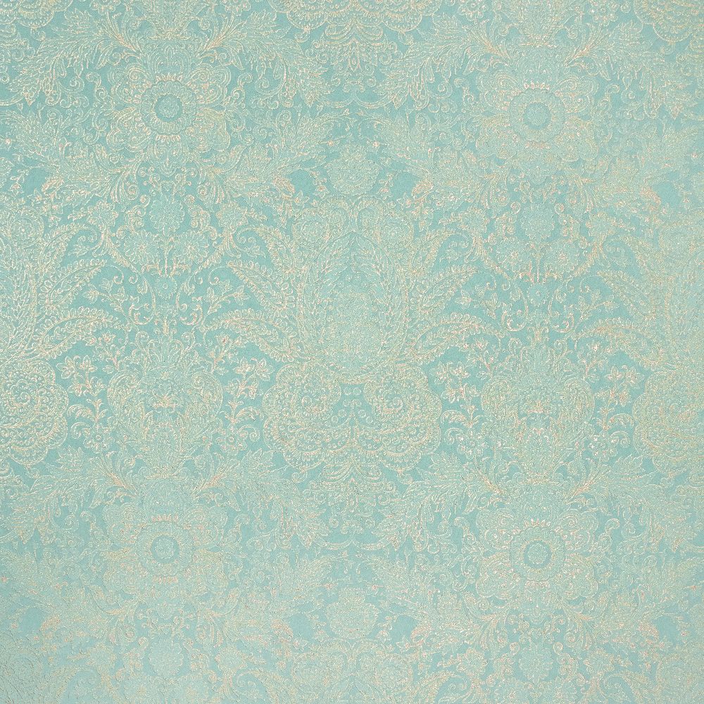 Galerie GH65187-23 Brocade Wallpaper in Turquoise
