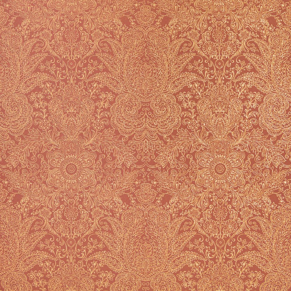 Galerie GH65189-23 Brocade Wallpaper in Old Red