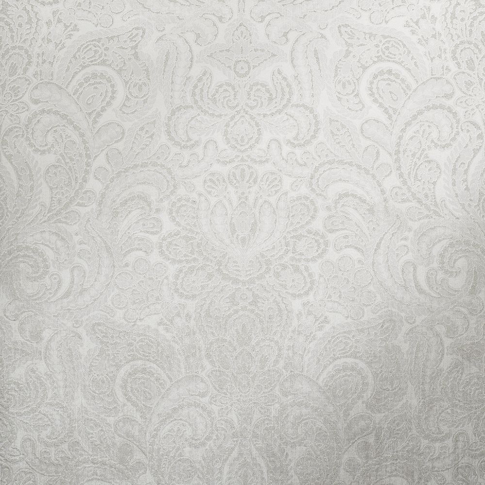 Galerie 81195 Aphrodite Wallpaper in Snow Silver