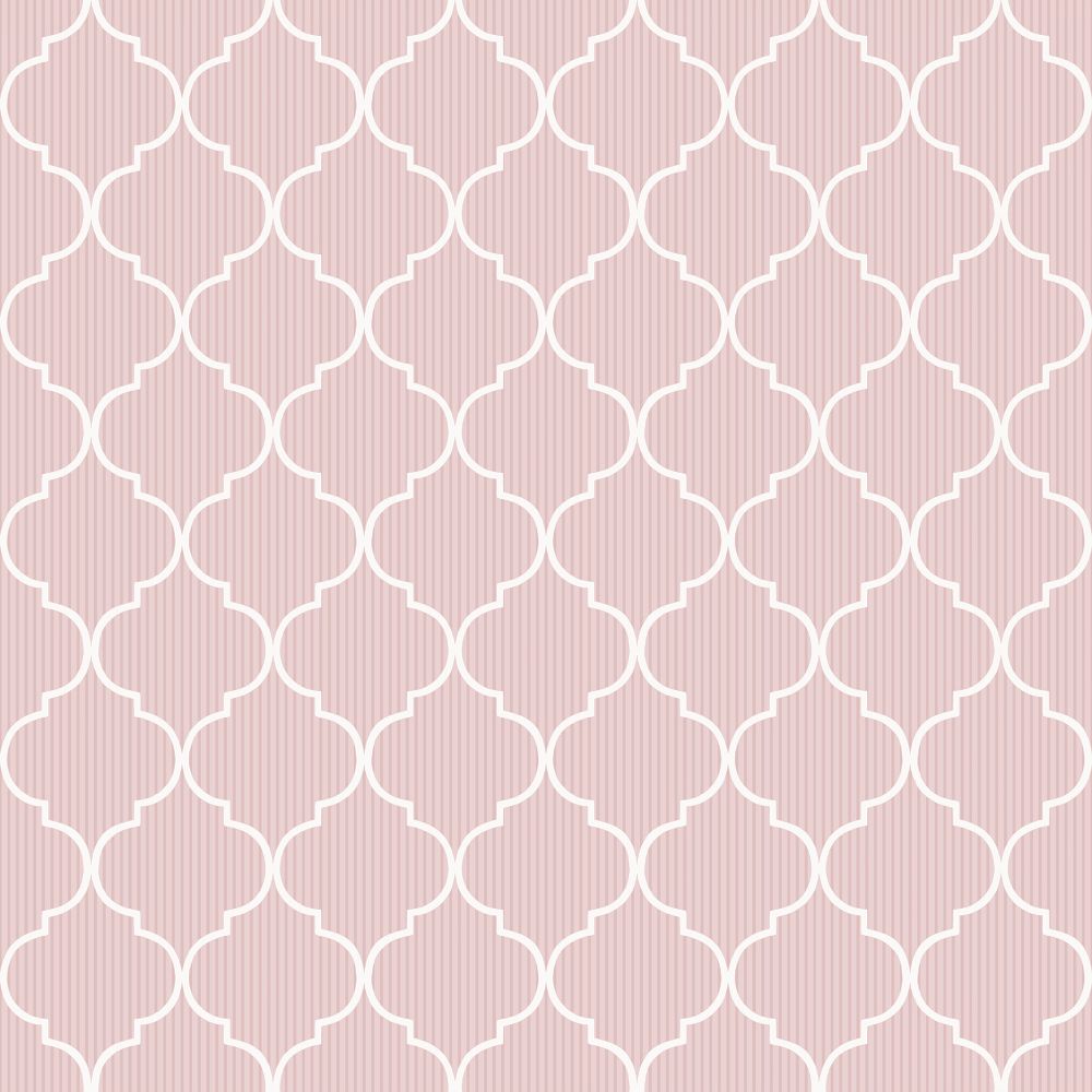 Galerie 84019 Cancello Green Wallpaper in Pink