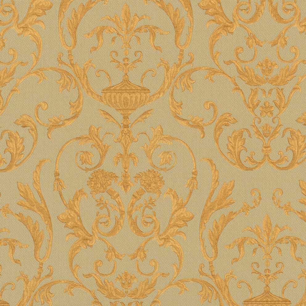 Galerie 95502 Ornamenta Yellow/Gold Wallpaper